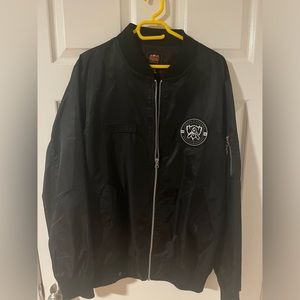 League of Legends Worlds Bomber Jacket Black Size XL
